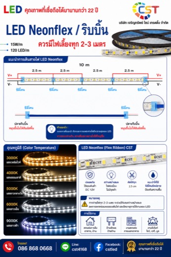 ริบบิ้น LED